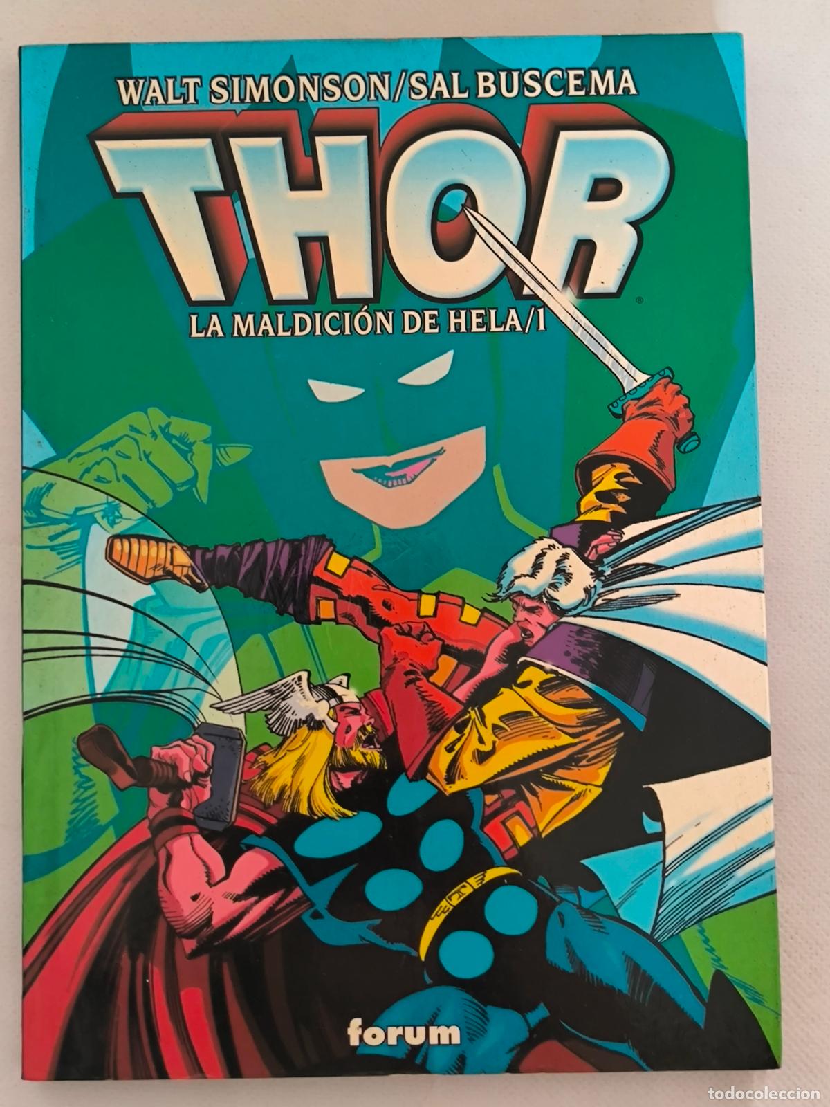 C&oacute;mics: THOR: LA MALDICION DE HELA COMPLETA - TOMO 1 Y 2 - MARVEL - FORUM (190) - Foto 2