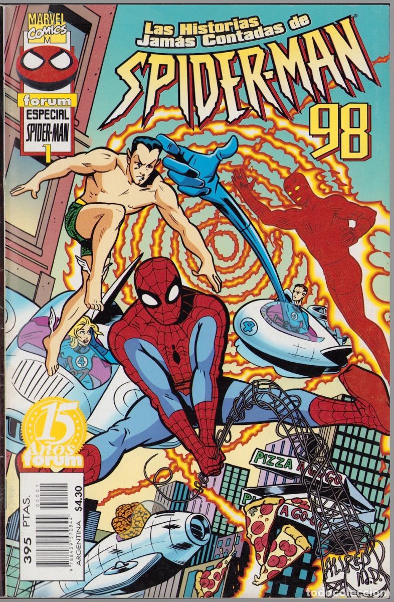 C&oacute;mics: Spiderman la Historias Jam&aacute;s Contadas Especial 98 - Comics Forum 1998
