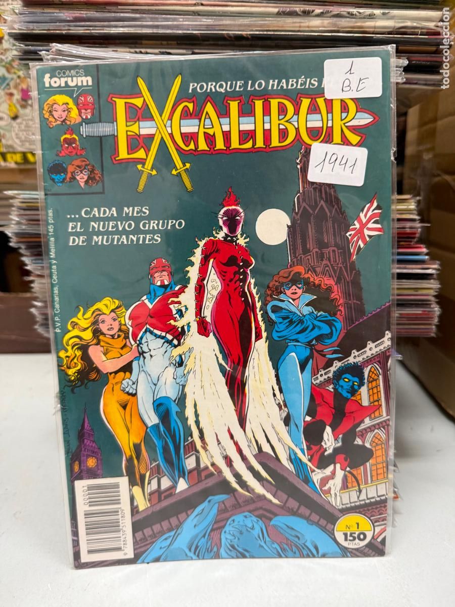 C&oacute;mics: EXCALIBUR EDITORIAL FORUM NUMERO 1