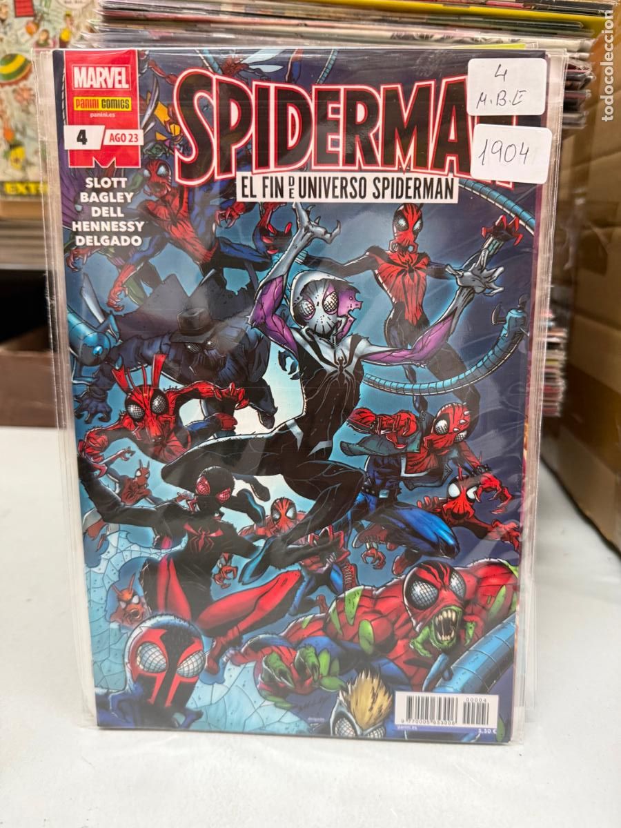 C&oacute;mics: SPIDERMAN EL FIN DE UNIVERSO SPIDERMAN MARVEL NUMERO 4