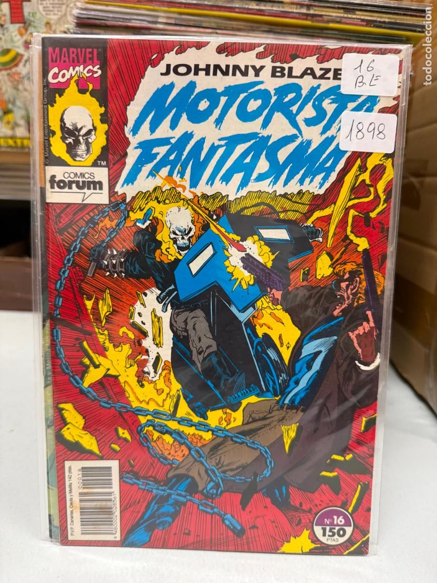 C&oacute;mics: MOTORISTA FANTASMA EDITORIAL FORUM NUMERO 16