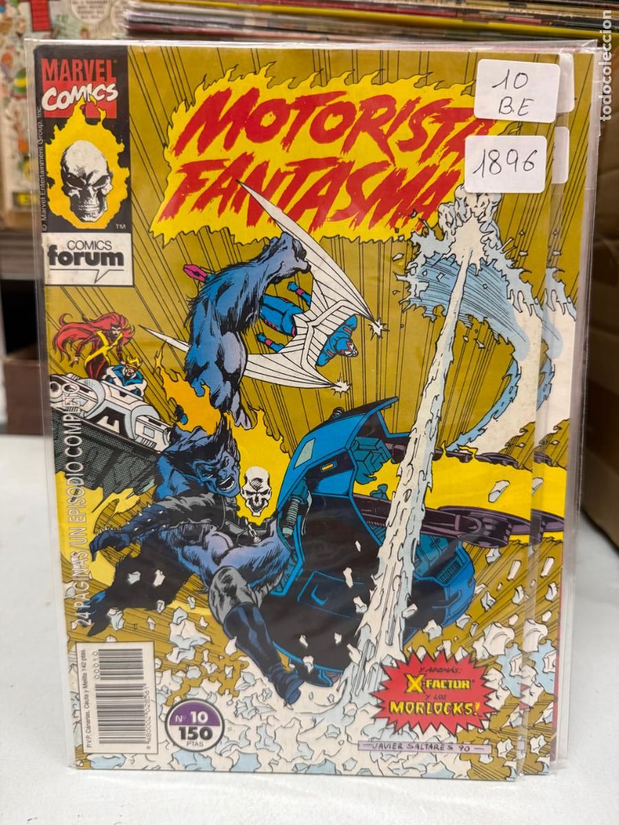 C&oacute;mics: MOTORISTA FANTASMA EDITORIAL FORUM NUMERO 10