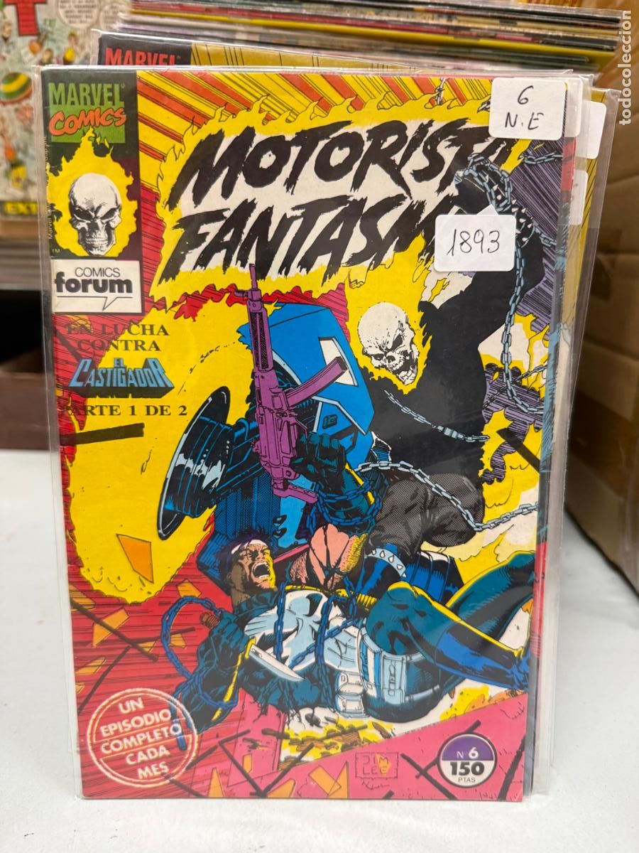 C&oacute;mics: MOTORISTA FANTASMA EDITORIAL FORUM NUMERO 6