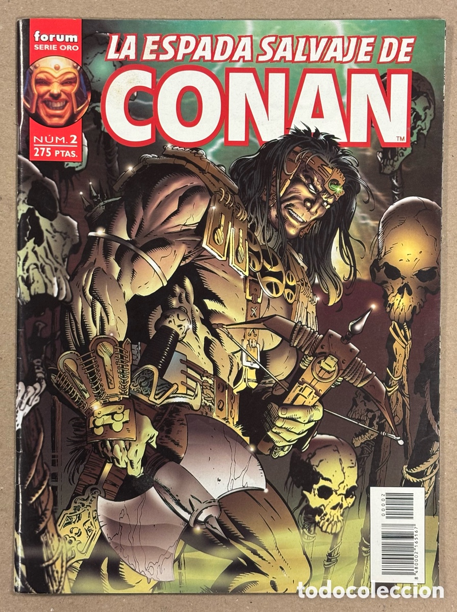 C&oacute;mics: LA ESPADA SALVAJE DE CONAN N&deg; 2 (FORUM SERIE ORO).
