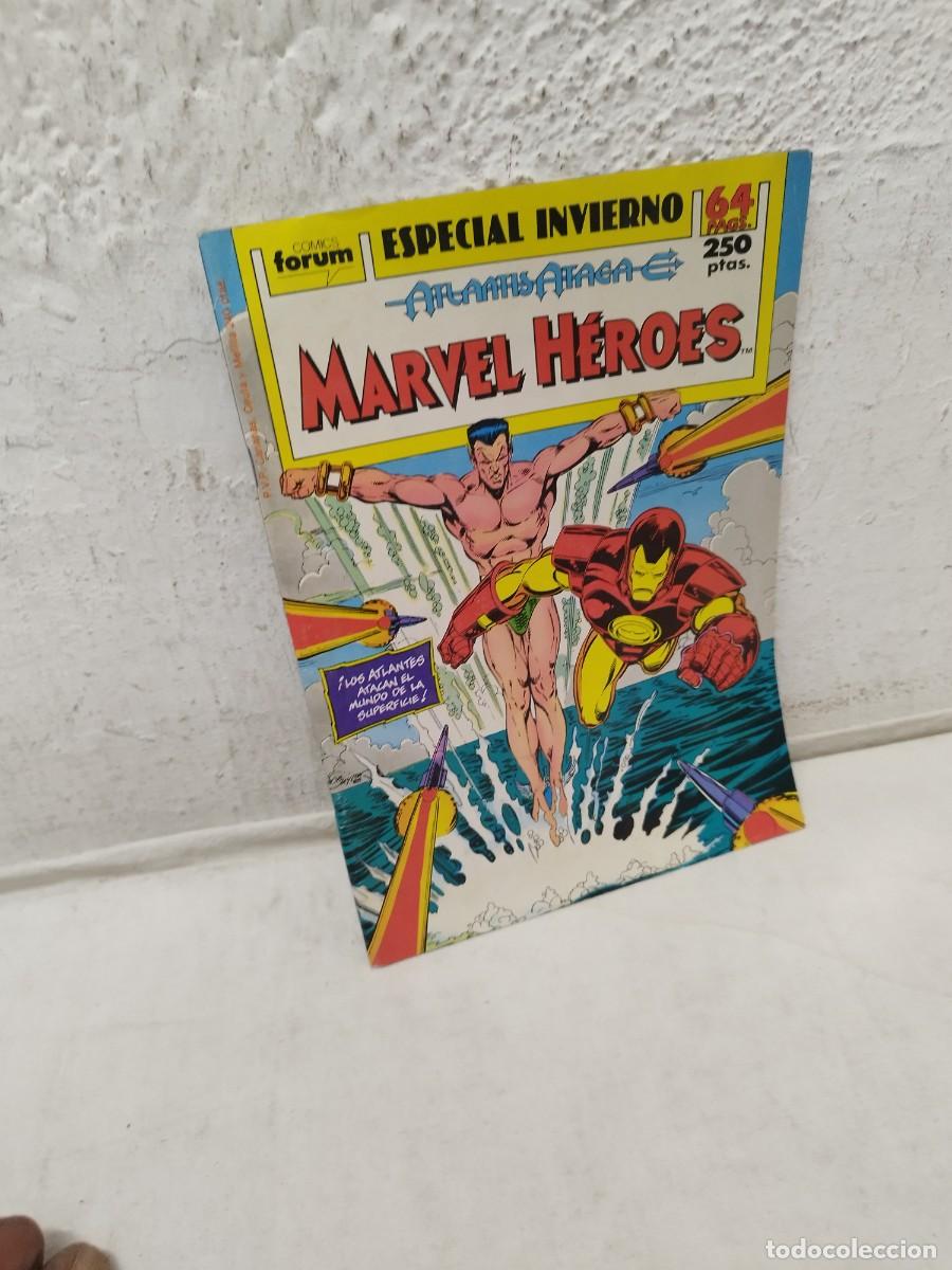 C&oacute;mics: Comic Marvel Heroes. Especial Invierno 1989. Atlantis ataca.