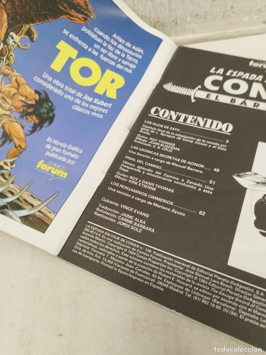 C&oacute;mics: Comic La espada salvaje de conan el b&aacute;rbaro N&ordm; 146. - Foto 3