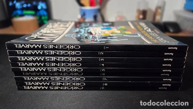 C&oacute;mics: Or&iacute;genes Marvel. Forum 1991-1993. Completa. 9 TOMOS. - Foto 2