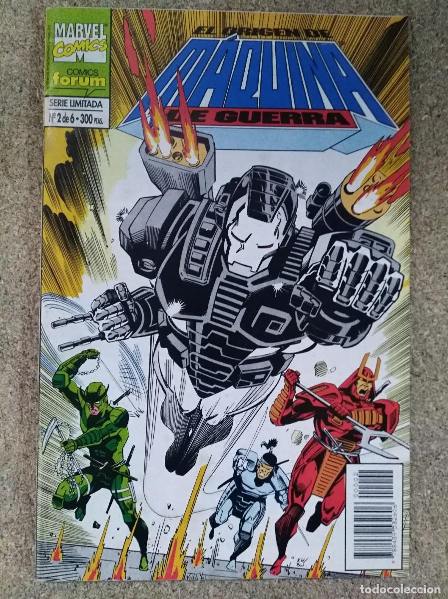 C&oacute;mics: El Origen De Maquina De Guerra 2.Marvel.Forum