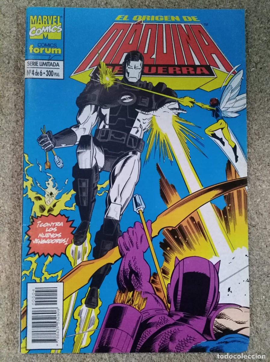 C&oacute;mics: El Origen De Maquina De Guerra 4.Marvel.Forum
