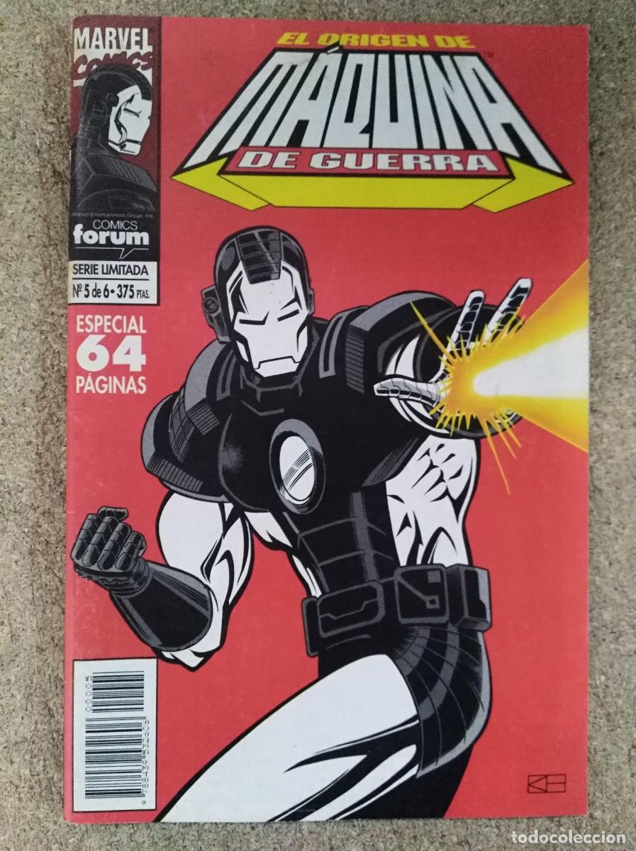 Fumetti: El Origen De Maquina De Guerra 5.Marvel.Forum