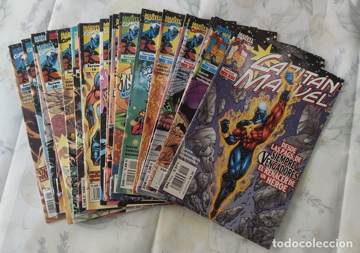 C&oacute;mics: Capit&aacute;n Marvel 1-26. Peter David y Chris Cross. Comics Forum 2000-2002