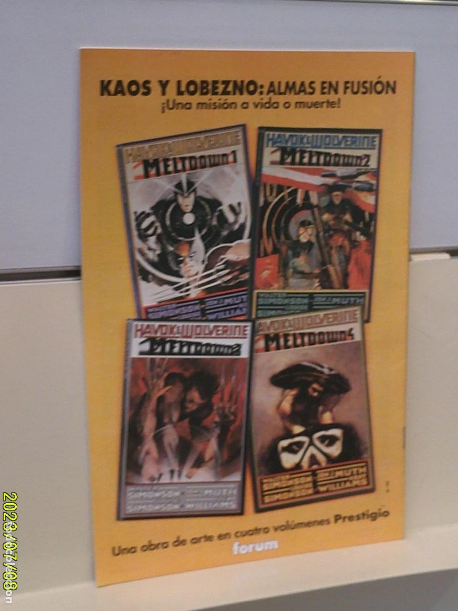 C&oacute;mics: X-MEN VOL. 1 N&ordm; 3 - FORUM - Foto 2