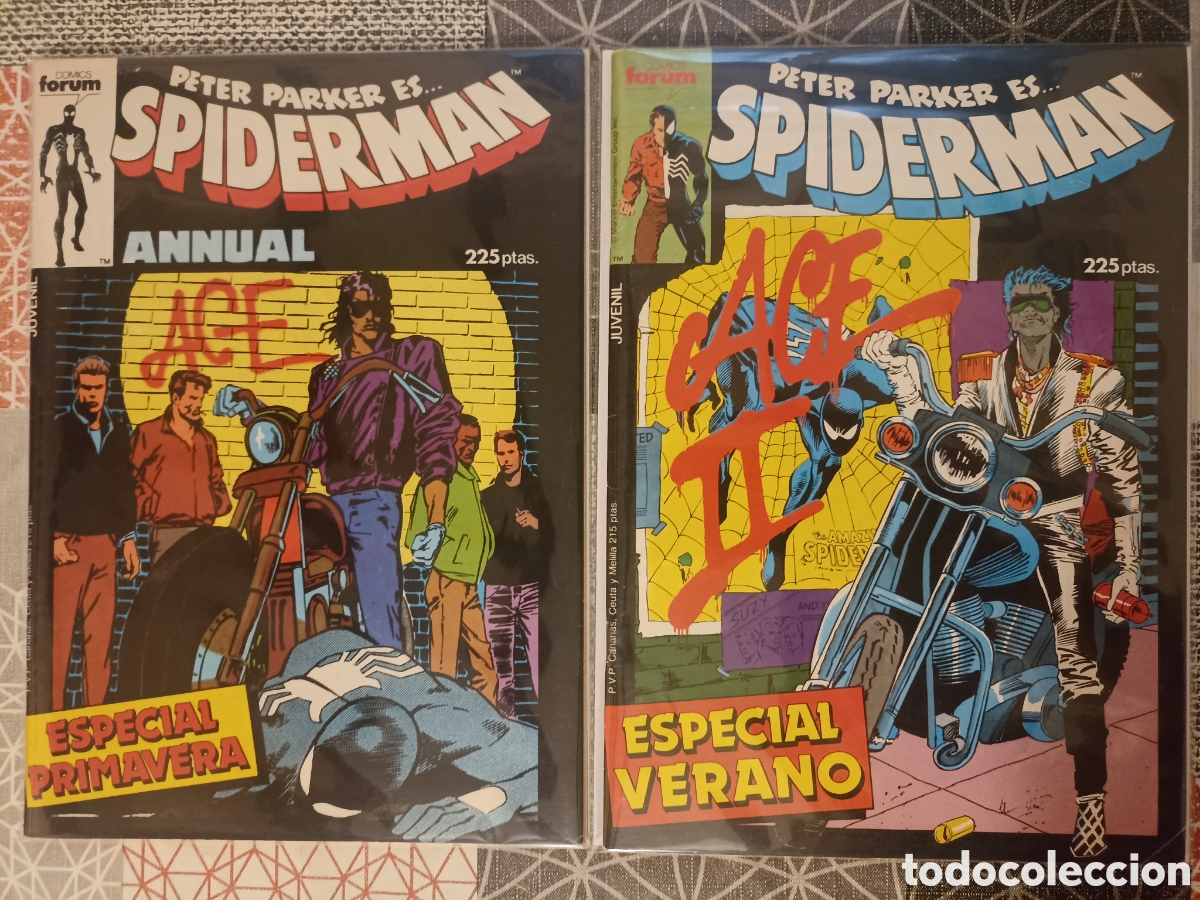 C&oacute;mics: SPIDERMAN. ESPECIAL PRIMAVERA 1985 Y ESPECIAL VERANO 1987 (ACE - ACE II) -Forum-