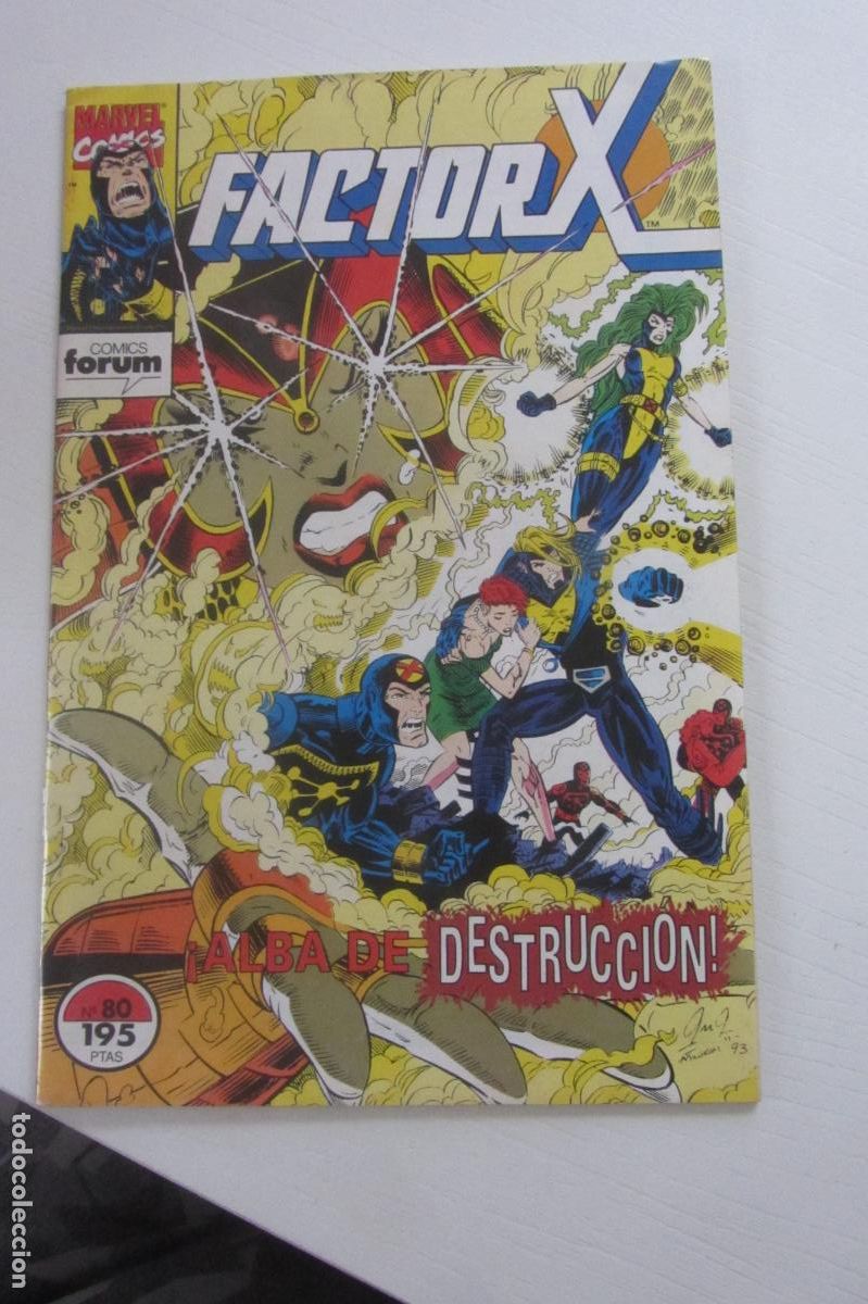 C&oacute;mics: FACTOR X vol 1 N&ordm; 80 EN EL PRINCIPIO,(DE 94).FORUM 1988 BUEN ESTADO arx242