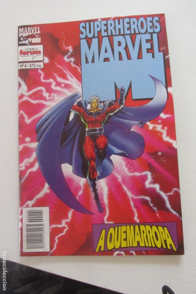 C&oacute;mics: SUPERH&Eacute;ROES MARVEL n&ordm; 4 - X-MEN UNLIMITED - MAGNETO: A QUEMARROPA ~ MARVEL/FORUM (1994)arx245