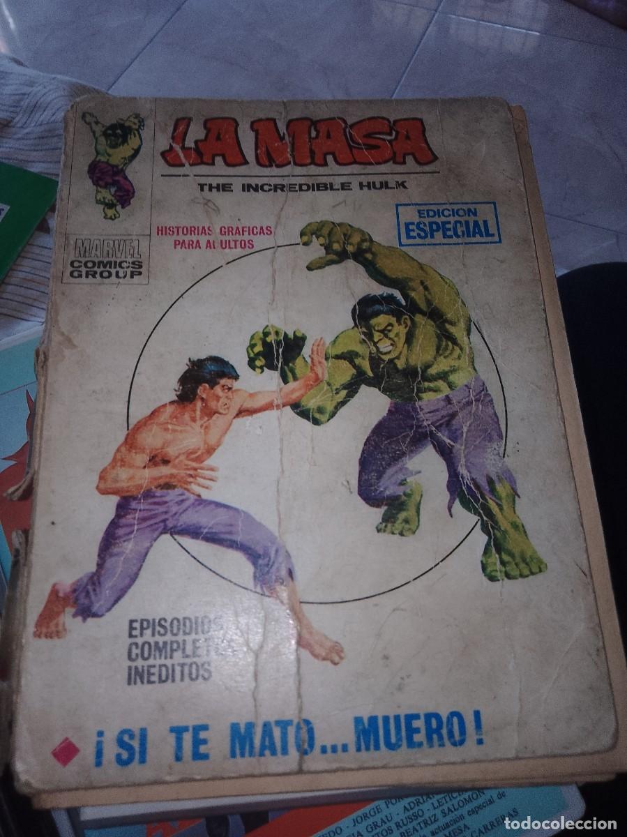 C&oacute;mics: La masa the incredible Hulk edici&oacute;n especial Marvel para restaurar
