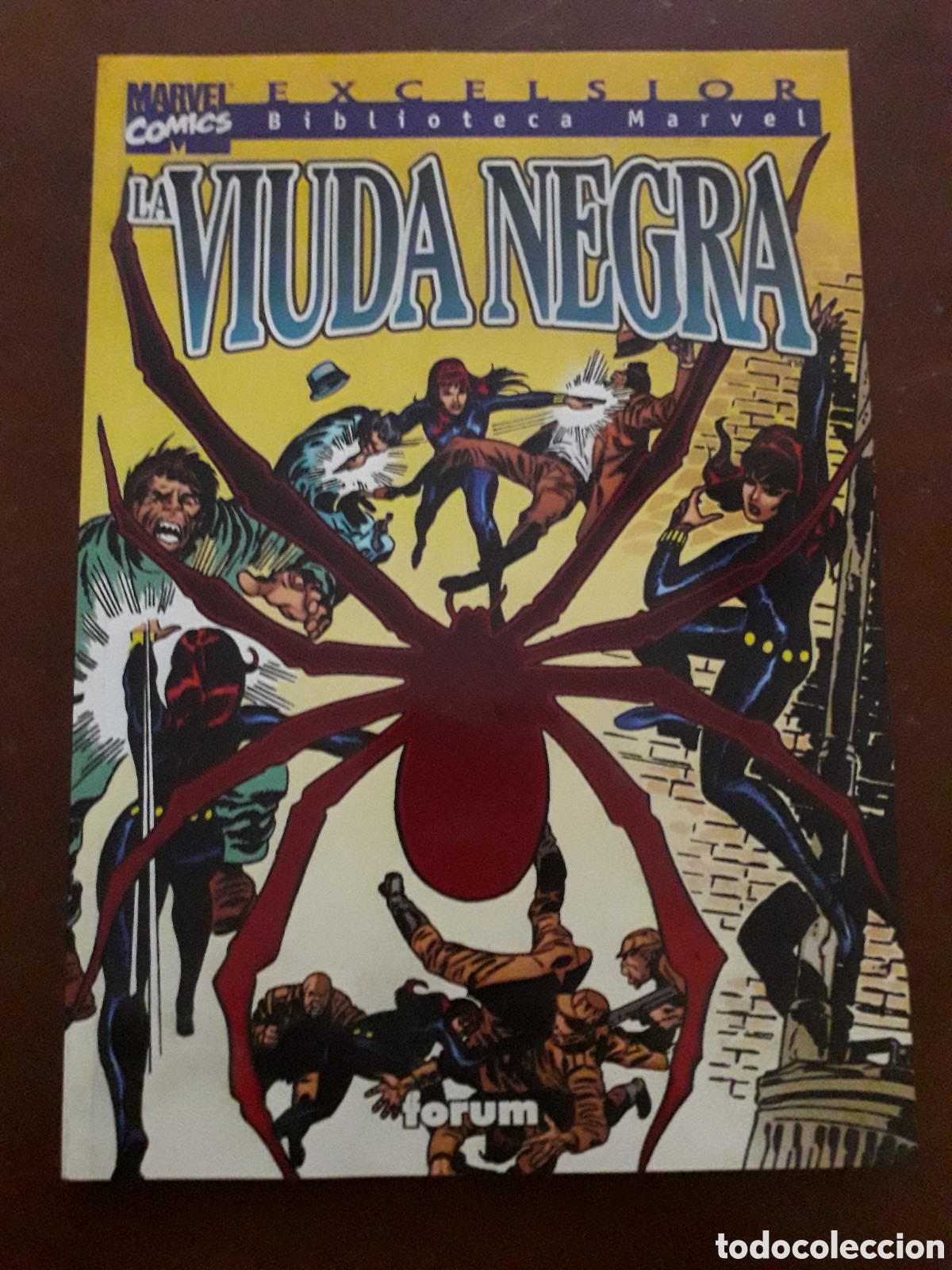 C&oacute;mics: BIBLIOTECA MARVEL. LA VIUDA NEGRA. EXCELENTE ESTADO