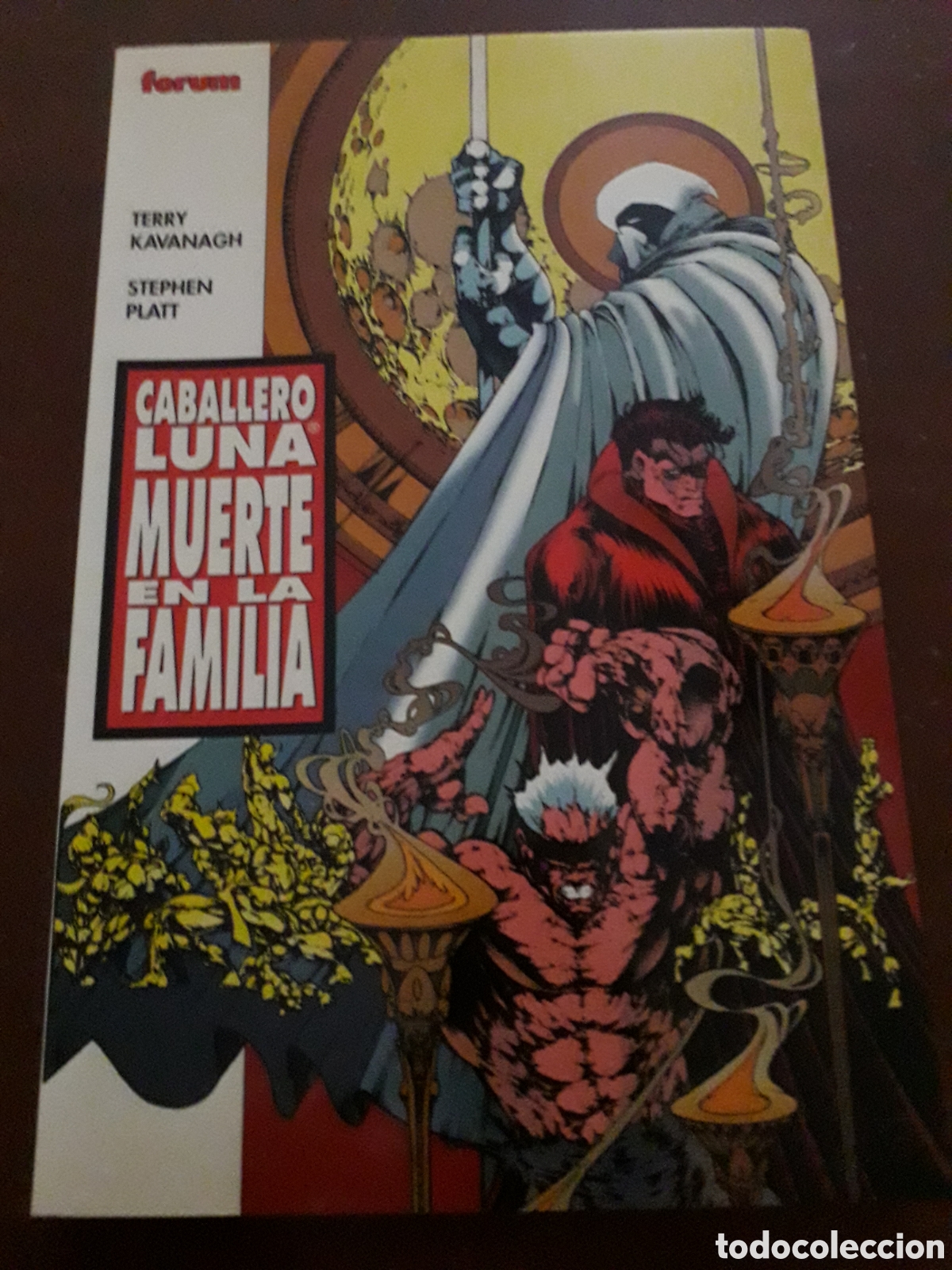 C&oacute;mics: CABALLERO LUNA. MUERTE EN LA FAMILIA. COLECCI&Oacute;N ONE/SHOT 8. EXCELENTE ESTADO