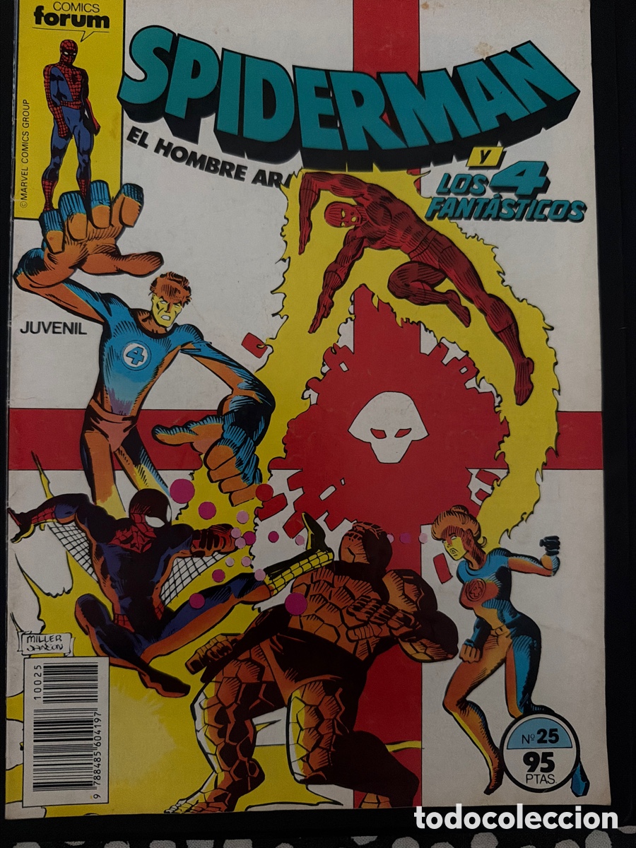 C&oacute;mics: Spiderman y los 4 fant&aacute;sticos - Foto 1