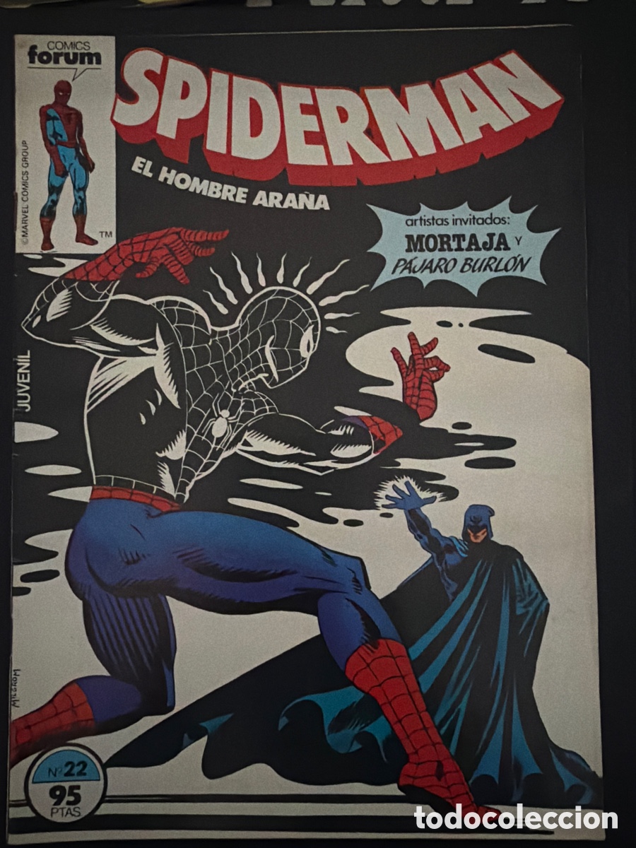C&oacute;mics: Spiderman ARTISTA INVITADO: Mortaja y p&aacute;jaro burl&oacute;n