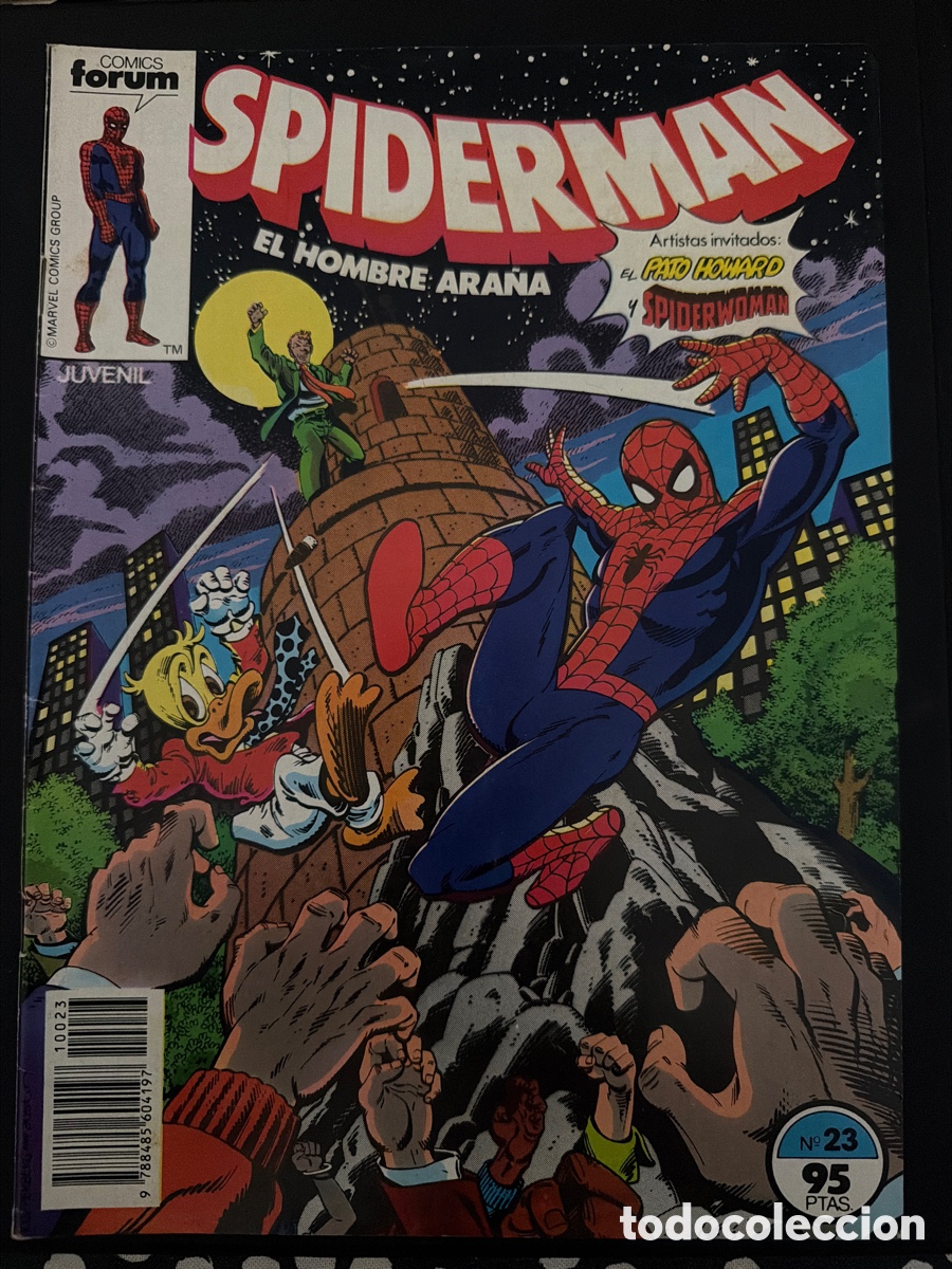 C&oacute;mics: Spiderman ARTISTA INVITADO: El pato Howard y Spiderwoman