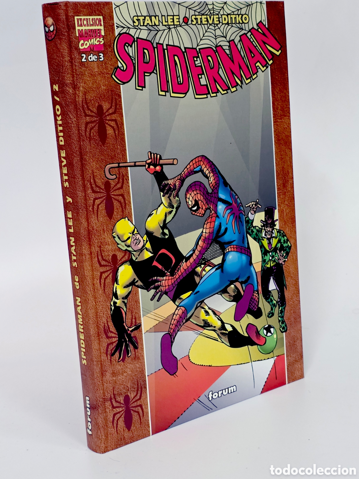 C&oacute;mics: C&Oacute;MIC SPIDERMAN 2 EXCELSIOR FORUM MARVEL STAN LEE (SPIDER-MAN) TAPA DURA DE KIOSCO