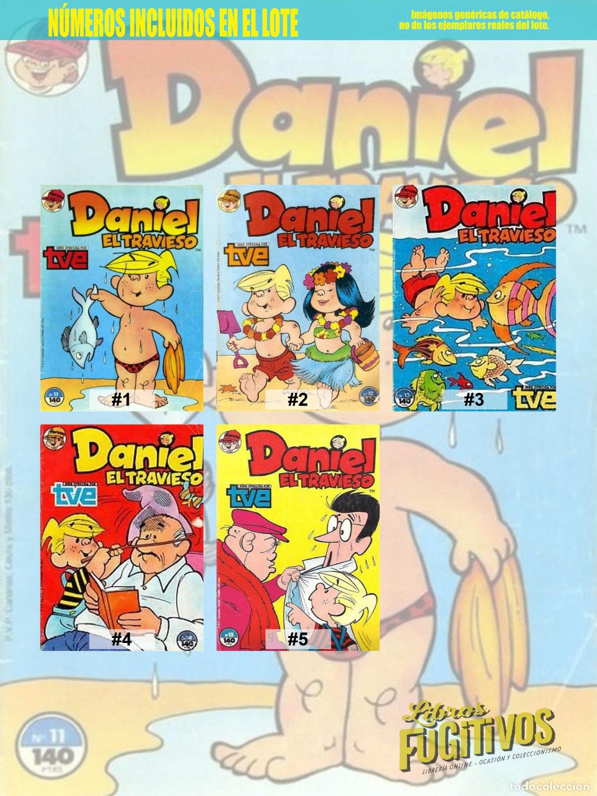 C&oacute;mics: DANIEL EL TRAVIESO 11 A 15. RETAPADO. Forum, 1987 - Foto 3