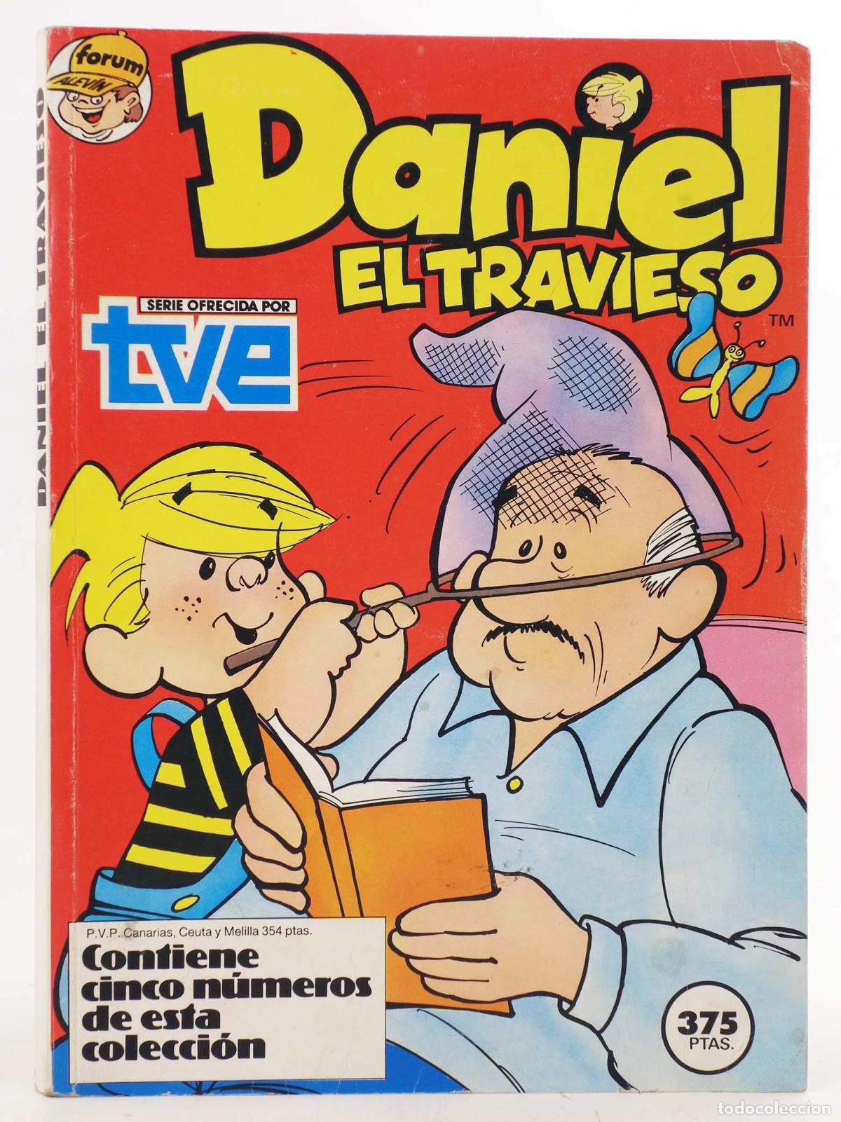 C&oacute;mics: DANIEL EL TRAVIESO 11 A 15. RETAPADO. Forum, 1987 - Foto 1