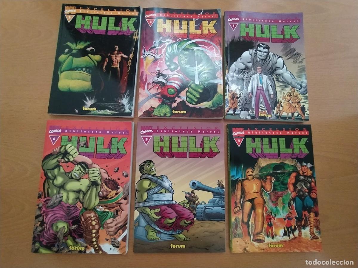 C&oacute;mics: Hulk Biblioteca Marvel 6 primeros numeros - Foto 1