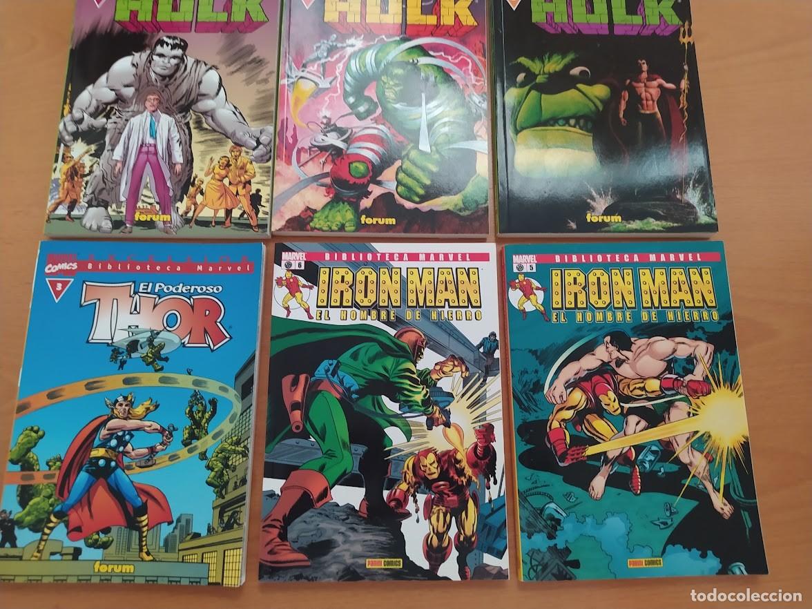 C&oacute;mics: Lote 6 tomos Biblioteca Marvel