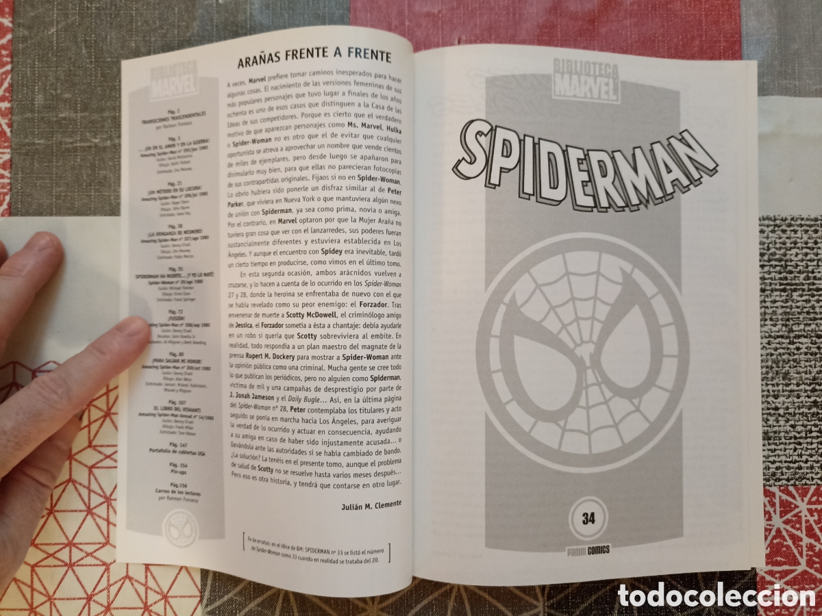 C&oacute;mics: BIBLIOTECA MARVEL: SPIDERMAN N&deg;31, 34 -Panini- - Foto 17