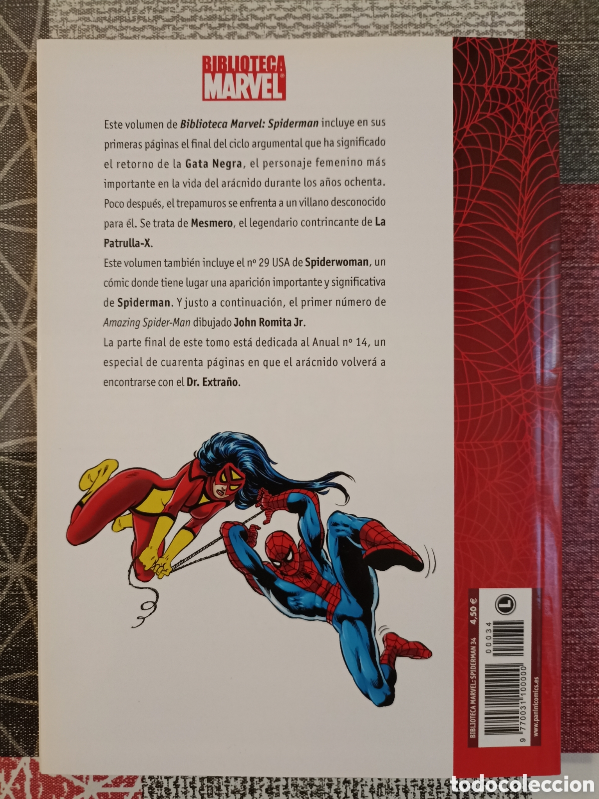 C&oacute;mics: BIBLIOTECA MARVEL: SPIDERMAN N&deg;31, 34 -Panini- - Foto 20