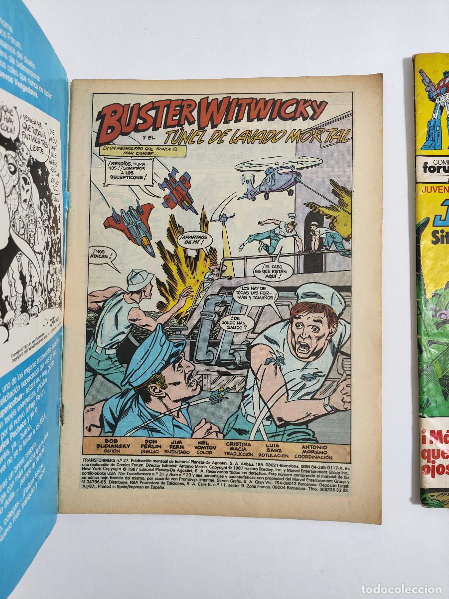 C&oacute;mics: Lote Comics Transformers Forum &ndash; A&ntilde;os 80-90 - Foto 4