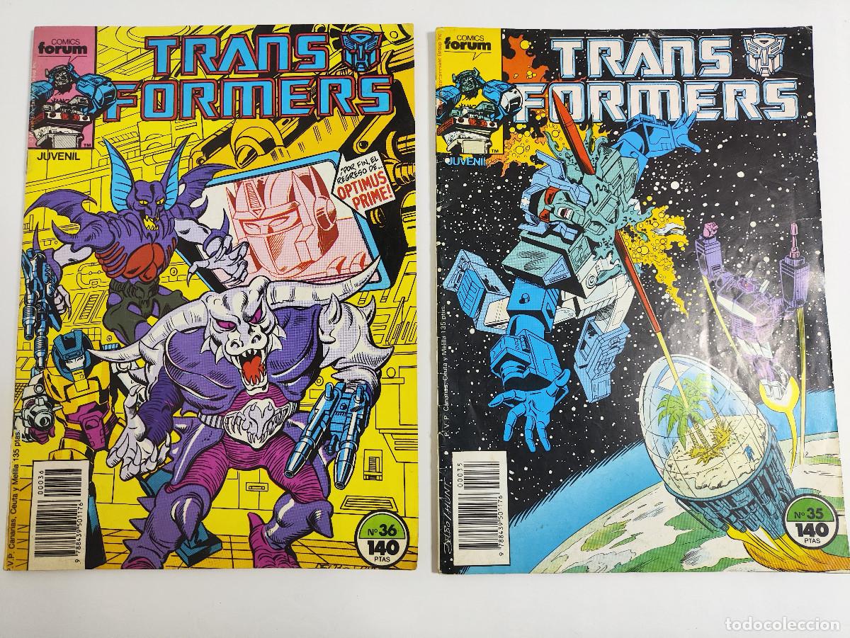 C&oacute;mics: Lote Comics Transformers Forum &ndash; A&ntilde;os 80-90 - Foto 6