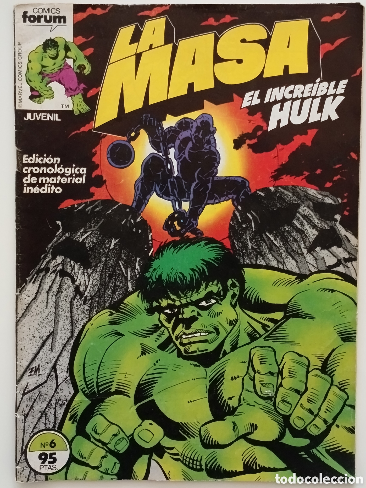 C&oacute;mics: La Masa - El incre&iacute;ble Hulk n&deg; 6