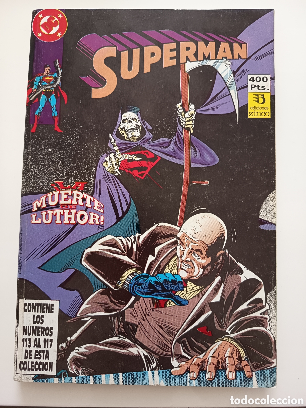 C&oacute;mics: Superman - La muerte de Luthor