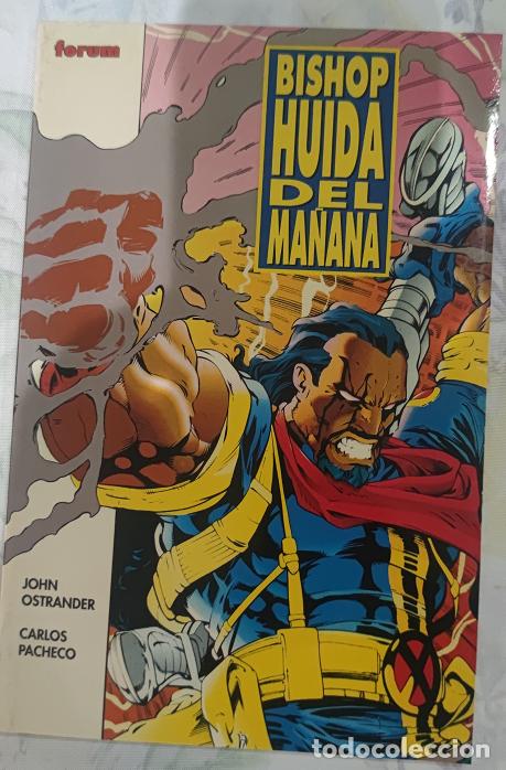 C&oacute;mics: Bishop. Huida del ma&ntilde;ana. X-Men. John Ostrander y Carlos Pacheco. Comics Forum 1995