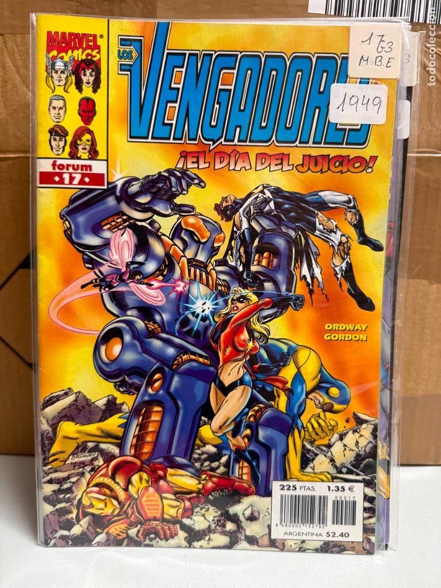 C&oacute;mics: LOS VENGADORES EDITORIAL FORUM NUMERO 17 - Foto 1