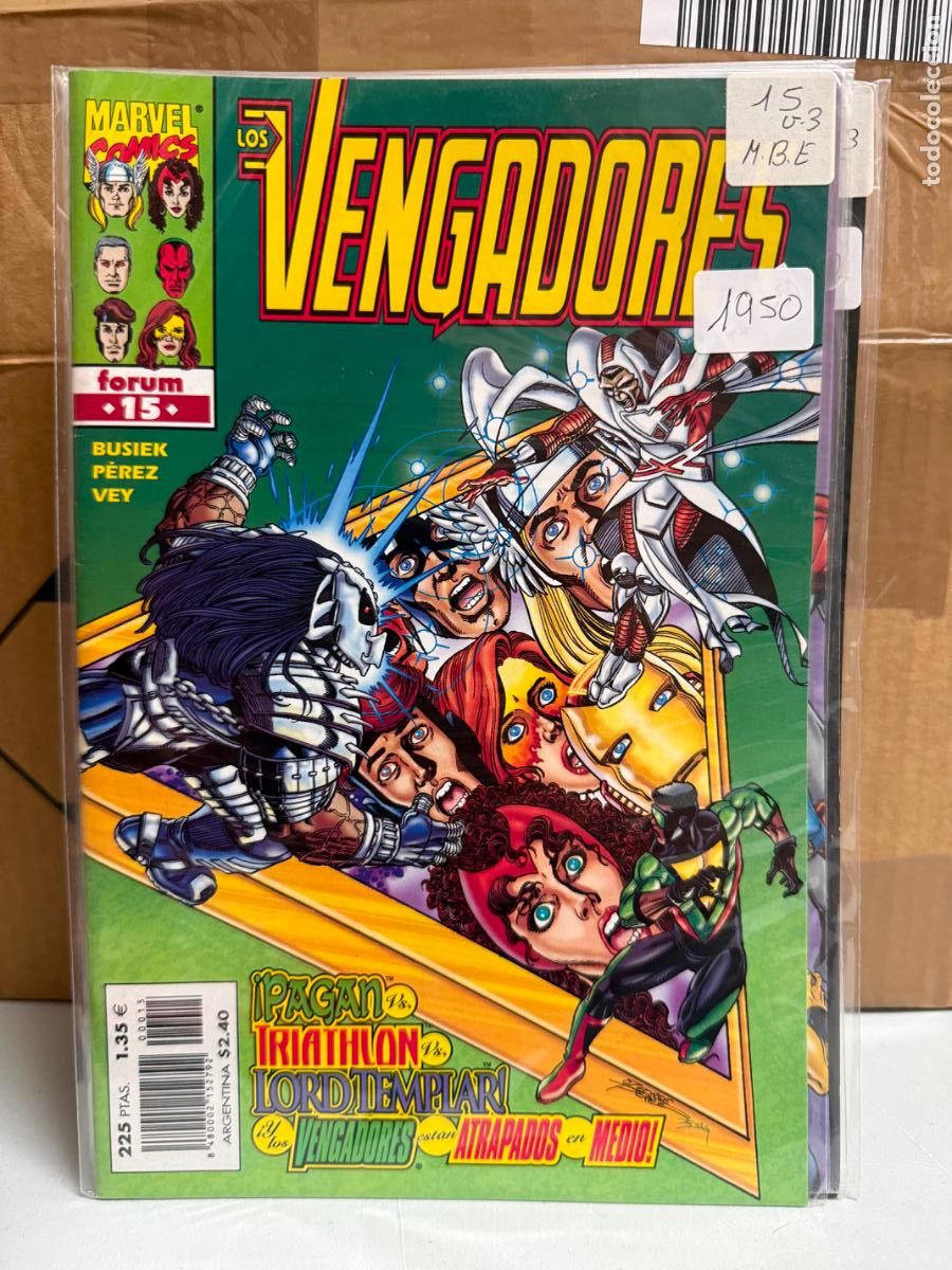 C&oacute;mics: LOS VENGADORES EDITORIAL FORUM NUMERO 15 - Foto 1