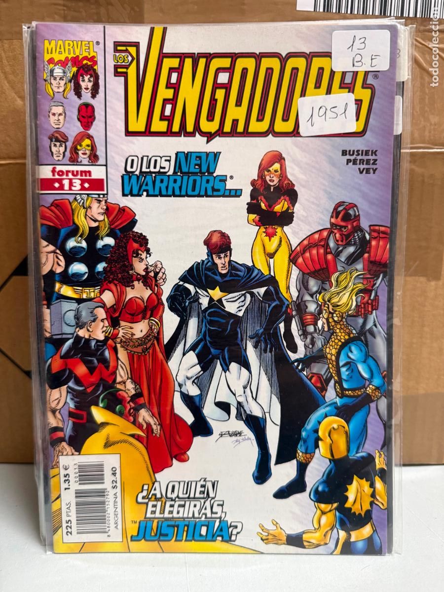 C&oacute;mics: LOS VENGADORES EDITORIAL FORUM NUMERO 13 - Foto 1