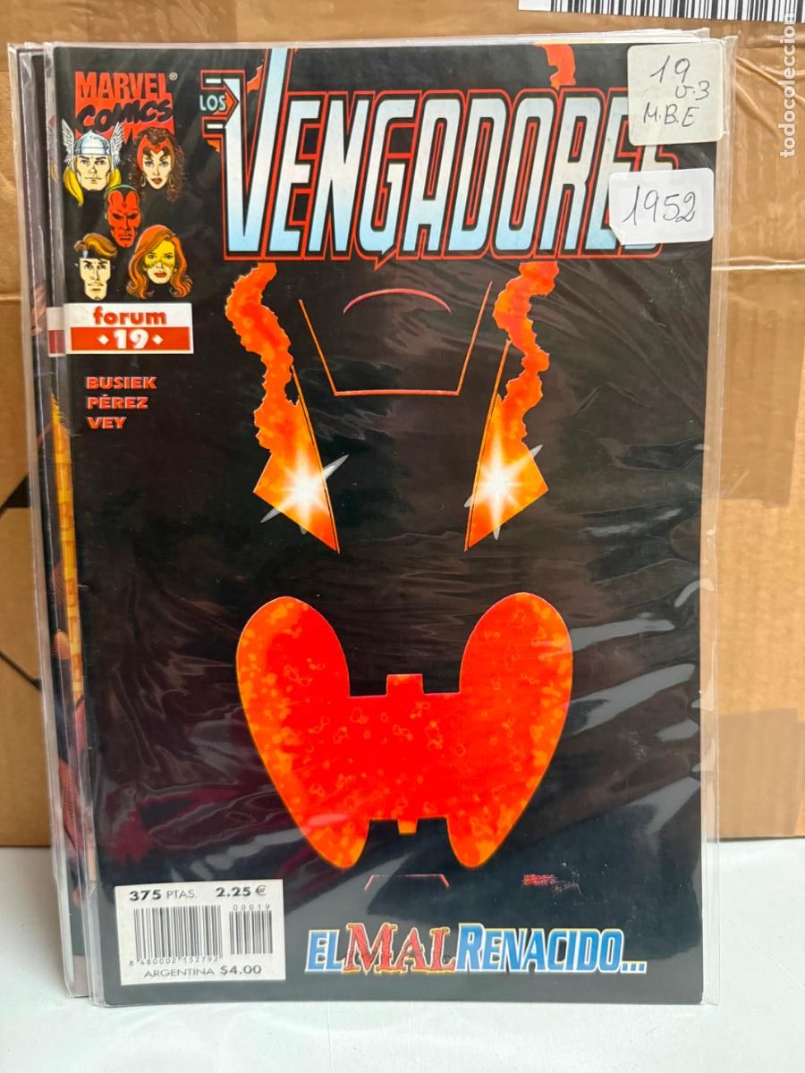 C&oacute;mics: LOS VENGADORES EDITORIAL FORUM NUMERO 19 - Foto 1