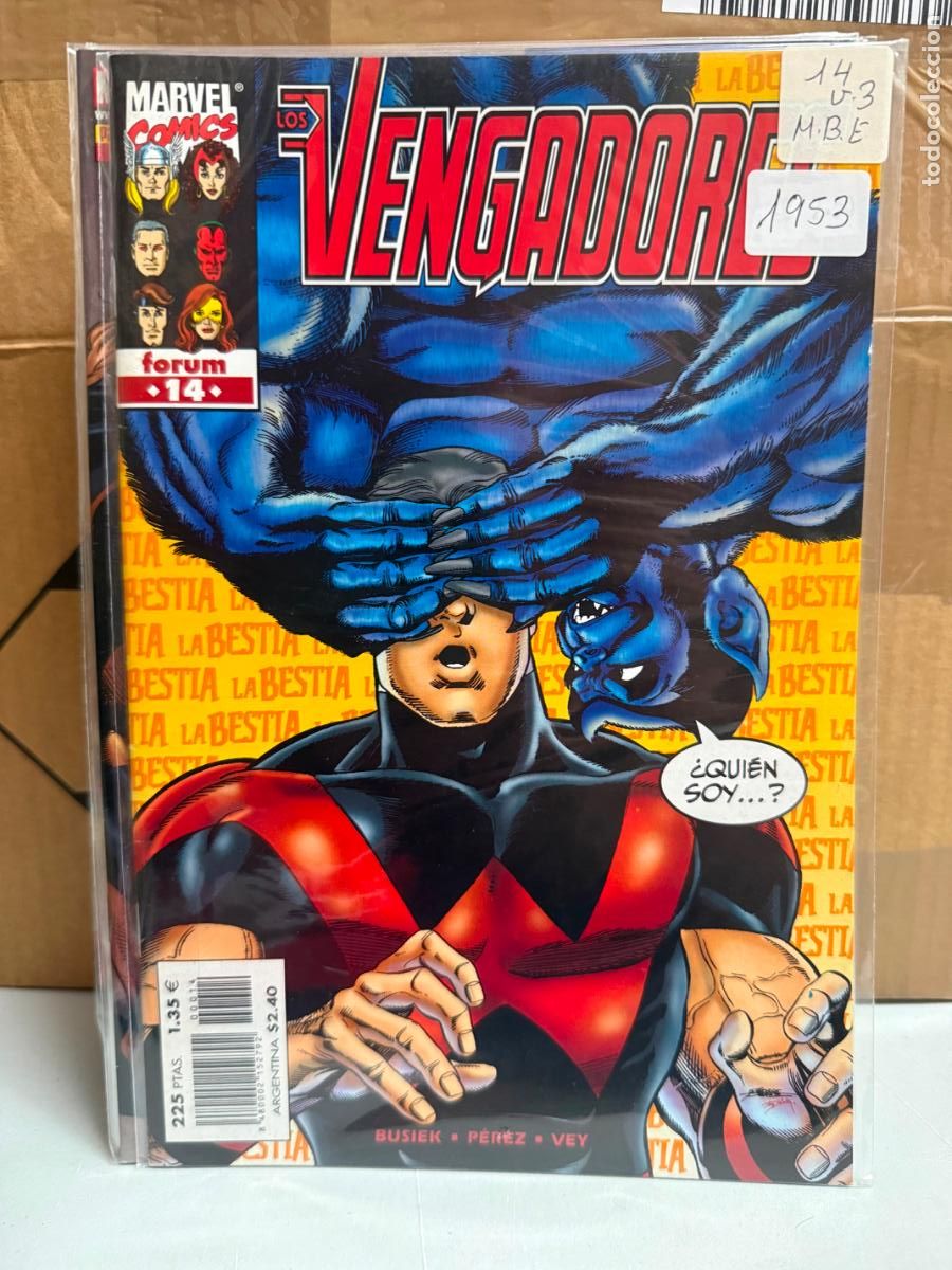 C&oacute;mics: LOS VENGADORES EDITORIAL FORUM NUMERO 14 - Foto 1