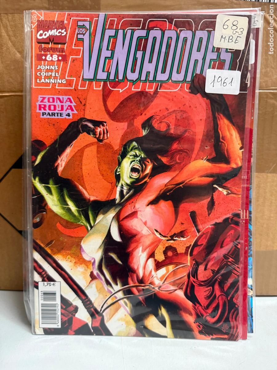 C&oacute;mics: LOS NUEVOS VENGADORES NUMERO 68