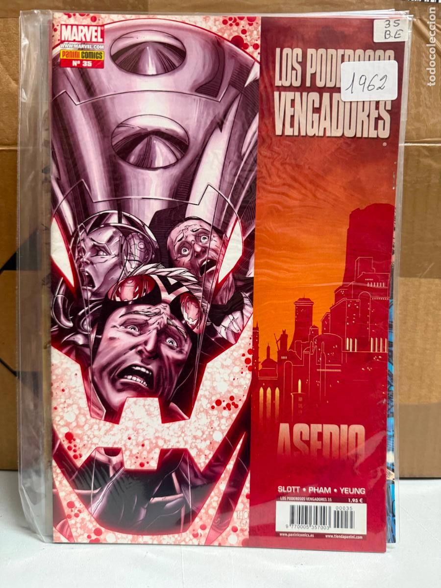 C&oacute;mics: LOS PODEROSOS VENGADORES NUMERO 35