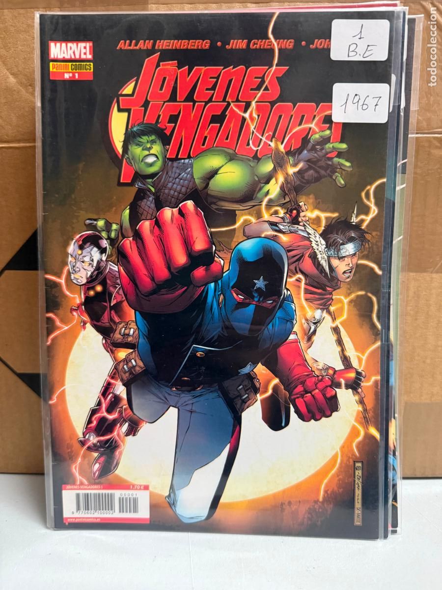 C&oacute;mics: LOS JOVENES VENGADORES NUMERO 1