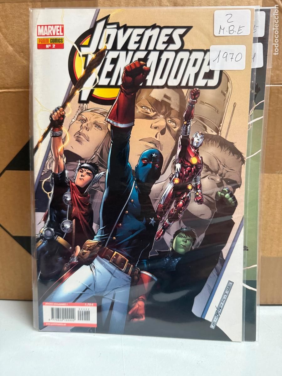 C&oacute;mics: LOS JOVENES VENGADORES NUMERO 2