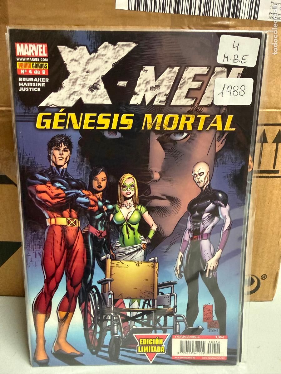 C&oacute;mics: X-MEN GENESIS MORTAL NUMERO 4