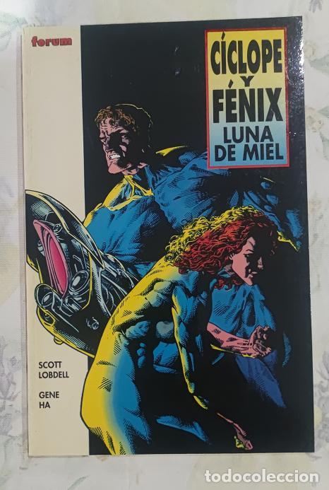C&oacute;mics: C&iacute;clope y F&eacute;nix. Luna de miel. X-Men. Scott Lobdell y Gene Ha. Comics Forum 1994