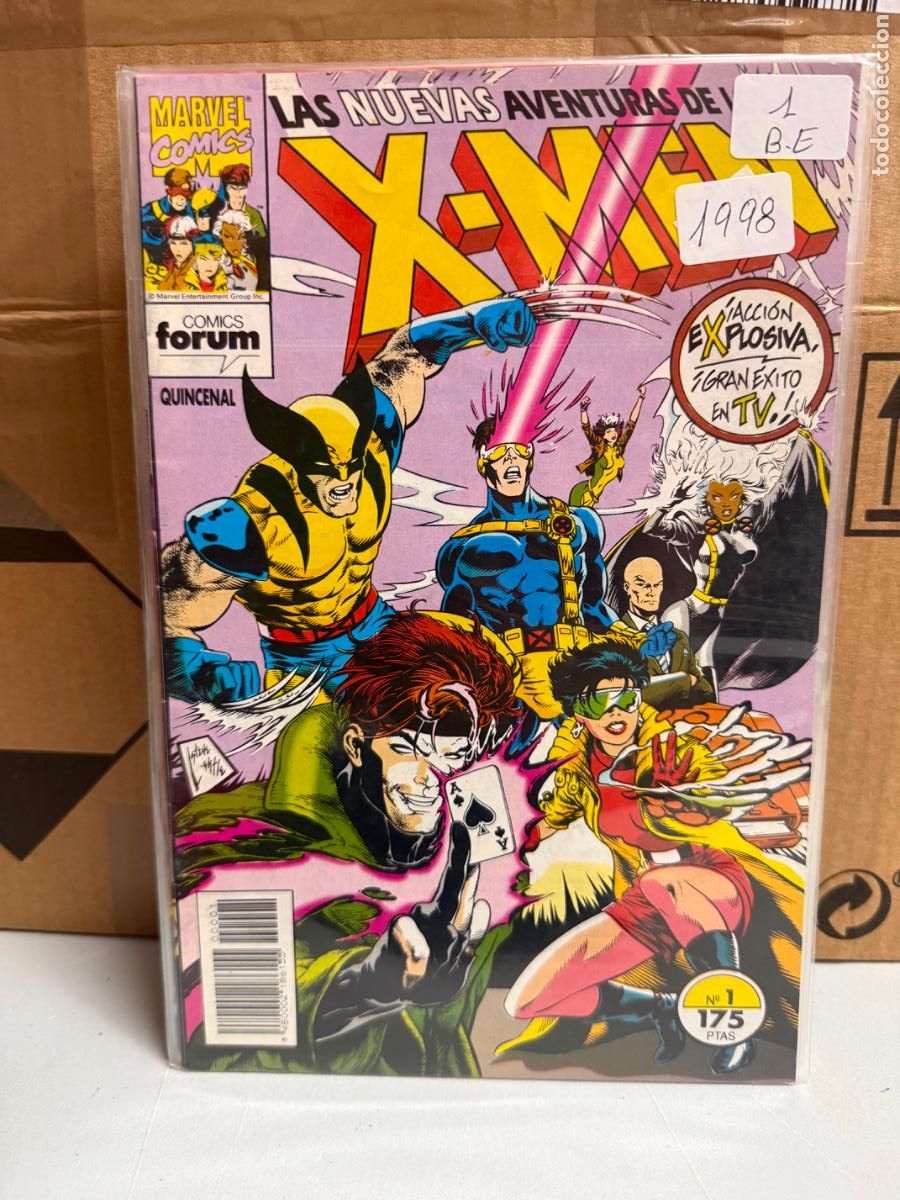 C&oacute;mics: LAS NUEVAS AVENTURAS DE LOS X-MEN NUMERO 1