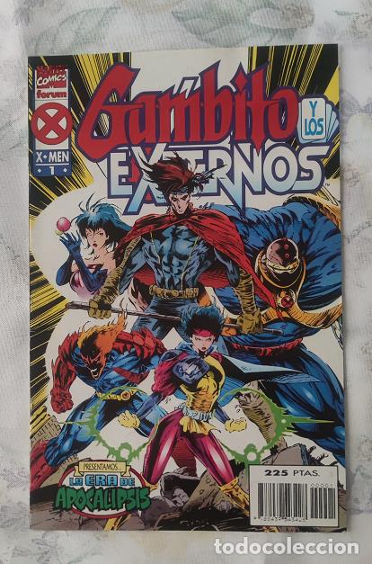 C&oacute;mics: Gambito y los Externos n&uacute;mero 1. Fabian Nicieza y Tony Daniel. Comics Forum 1995